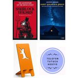 Ren Kitap Sherlock Holmes: The Adventure Of The Devil's Foot - Sir Arthur Conan Doyle + Kuzey Işıklarının Şarkısı + Telefon Tutucu