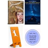Ren Kitap Yeşilin Kızı Anne - Lucy Maud Montgomery + Kuzey Işıklarının Şarkısı + Telefon Tutucu