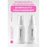 Renaissance Prestige Tüy İnceltici Süt & Cilt Beyazlatıcı Krem 2’Li Set (2 X 100 Ml)