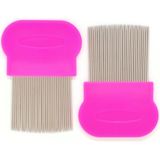Renas Store 1 Adet Metal Bit Tarağı Pembe