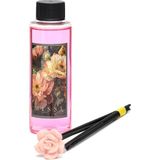 Renas Store 110 ml Garden Rose-Pudra Signature Yedek Esans ve Bambu Çubuk Seti