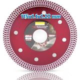 Renas Store 115 mm Ultra Ince Hassas Elmas Seramik Mermer Porselen Fayans Granit Sulu Kuru Kesim Kesme Disk