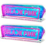 Renas Store 2 Adet Hologram Blackpink Kpop Kalemlik Fermuarlı Makyaj Çantası