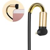Renas Store 3.5mm Aux Kablosu Jak Erkek Erkek L Tipi 1 Metre Ses Aktarım Kablosu