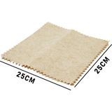 Renas Store 3 Pcs 25X25CM Yeşil Lif Kabak Bitiki Üretimi Saf Doğal Temizlik Bezi (5528)