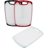 Renas Store 31X20CM Küçük Plastik Kesim Panosu Kaymaz Silikon Kenarlık - 10MM Kalınlık (5528)