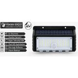 Renas Store 44 LED Güneş Enerjili Hareket Sensörlü LED Duvar Lambası PD672