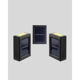 Renas Store 6 LED Güneş Enerjili Sensörlü Lamba – Akıllı Işık Sensörlü, Enerji Tasarruflu Bahçe Aydınlatma
