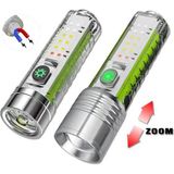 Renas Store 8 Fonksiyonlu Şarjlı LED Fener Yüksek Performanslı Güçlü Aydınlatma Sistemi WT-609