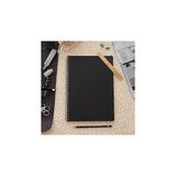 Renas Store A4 Siyah Kraft Karton Kapak 70 Yaprak 110 Gram Noktalı Not Defteri