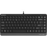 Renas Store A4 Tech FK11 Q Türkçe USB Fn-Multimedya Mini Siyah/gri Klavye