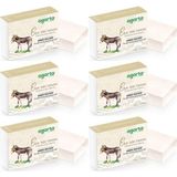 Renas Store Agarta El Yapımı Doğal Sabun, Eşek Sütü, 150 G, 6'lı Set