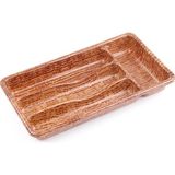 Renas Store Ahşap Renk - 4 Bölmeli Çekmece Içi Kaşiklik 36X20CM (5047)