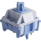 Renas Store Akko Ayna Klavye Anahtarları - 5-Pin 37GF Lineer Önceden Yağlanmış Anahtar Anahtarları (45 Adet)