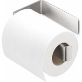 Renas Store Alper Banyo Paslanmaz Çelik Lamalı Tuvalet Kağıtlığı, Krom Renk Wc Kağıt Askılığı, Hem Yapışkanlı Hem Vidalı Montajlı, Açık Uç Tasarımlı Banyo Kağıtlık, 5 Yıl Garantili