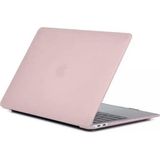 Renas Store Apple Macbook Pro 13.3inç M2 2022 2020 A2251 A2289 A2338 ile Uyumlu Kılıf Mat Ön Arka Kapak Rose Gold