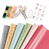 Renas Store Aputue Hediye Paketleme Kağıdı, 6 Adet 50 x 70 cm Doğum Günü Paketleme Kağıdı, Kurdele, Sticker ve Bant ile Birlikte, Kız ve Erkek Çocuklar Için Tüm Özel Günlerde Kullanıma Uygun