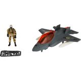 Renas Store Asker Oyun Set Soldier Force Air Falcon Patrol 1uçak/1fgr.aks.ses/ışik