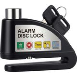 Renas Store Babilden PC1505 Alarm Disk Kilidi Seti, Fren Kilidi, Hırsızlığa Karşı Su Geçirmez 110 Db 7 mm Pin 1,5 M Hatırlatma Kablosu Motosikletler Için Scooter Taşıma Çantası