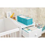 Renas Store Baby Akordiyon Organizer Çekmece Düzenleyici Medium (Yeşil) - 04096 ( Lisinya )
