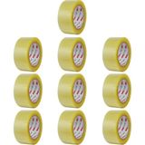 Renas Store BADEM10 10 Adet Onestar Koli Bandı 45 mm x 100 mt Şeffaf Güçlü Yapışkanlı Kopmayan Bant