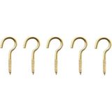 Renas Store BADEM10 Metal Piton Vidalı Gerdirme 21X100 Çekme Kaldırma Tavan Açık Ağız Kancalı Avize Asma Kiti 5 Adet