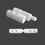 Renas Store BADEM10 Pimapen Pvc Pencere Kapı Sineklik Menteşesi Pimli Plastik Pratik Açma Kapama Hareket Aparatı 2 Adet