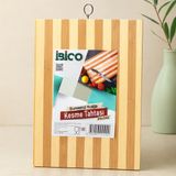 Renas Store Bambu Kesme Tahtası 24X34X1.3 cm - Metal Kulplu