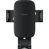 Renas Store Baseus Metal Age Iı Gravity Araç Telefon Tutucusu, Havalandırma Izgarası Için Otomatik Kilitlemeli Metal Araç Telefon Sabitleyici, Dikey ve Yatay Izgara Uyumlu, 4.7-6.7 Inç Uyumlu, Siyah