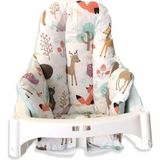 Renas Store Bebek Özel Bebek/çocuk Mama Sandalyesi Minderi (Doğa/mint)
