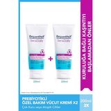 Renas Store Bepanthol Sensidaily Günlük Yoğun Nemlendirici Vücut Bakım Kremi, 200 Ml, 2'li Paket