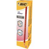 Renas Store Bıc Evolution Kırmızı Kopya Kalemi 12'li Kutu,kıymık Oluşturmaz, Çiğnemeye Karşı Dayanıklı, Kolay Açılır