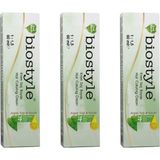 Renas Store Biostyle Bitki Özlü Argan ve Keratin 7.43 Tarçın Bakır 3 Adet 60 ml Saç Boyası Oksidansız