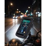 Renas Store Bisiklet Scooter Motosiklet Için Su Geçirmez Telefon Standı 360 Derece Döner