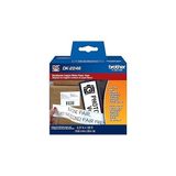 Renas Store Brother Brother Ql Etiket Yazıcıları Için Orijinal DK-2246 Etiket Kağıdı - Beyaz Kağıt Üzerine Sürekli Uzunluk Siyah, 4" x 100" (103 mm x 30,4 )