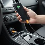Renas Store Buffer 4in1 65W Hızlı Şarj Kablosu, Type-C To Usb-A, Type-C To Lightning, 27W Pd Destekli, Çoklu Şarj