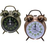 Renas Store Büyük Masa Çalar Saat Büyük Fosforlu Rakamlar Çap: 10CM (5528)