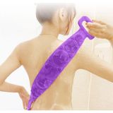 Renas Store Çift Taraflı Banyo Hamam Lifi Silikon Masajlı Yumuşak Duş Lifi Uzun Ömürlü Hazır Banyo Kesesi (5528