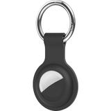 Renas Store Coverzone Airtag Anahtarlıklı Silikon Kılıf A010 Darbeye Dayanıklı Kaybolmaya Karşı Tam Koruma Kolay Tak Çıkar Airtag ile Uyumlu Koruyucu Anahtarlık Siyah 1 Adet