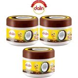 Renas Store Dalin Vazelin 100ML Hindistan Çevizi Pamuk ve Shea Yağlı 3 Lü Set