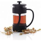 Renas Store Deconox 350 ml French Press Filtre Kahve ve Bitki Çayı Demleme Kupası | Metal Filtreli, Isıya Dayanıklı, Portatif Siyah Demlik| Iç Hazne Sert Kristal Mikadandır Cam Değildir
