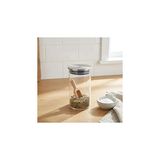 Renas Store Deconox Metal Kapaklı Cam Kavanoz (300 Ml) - Sızdırmaz Vakumlu Baharatlık Kahve ve Kuruyemiş Saklama Kabı Premium Mutfak Düzenleyici (6 x 6 x 13,5 Cm)