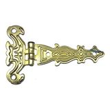 Renas Store Dekoratif, Sac Tek Kuyruklu Menteşe - 40X68 Mm, Küçük, Sarı, 1 Adet