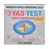 Renas Store Dikkati Güçlendirme Seti 3 Yaş Test - Seçenek