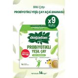 Renas Store Dogadan Probiyotikli Yeşil Çay Açai Ananaslı 14'lü x 9 Adet