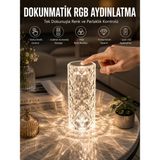 Renas Store Dokunmatik Kristal Gece Lambası Hediyelik