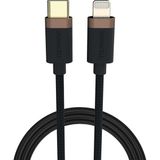 Renas Store Duracell 1m Usb-C To Lightning Braided Black
