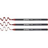 Renas Store Edding 1255 Kaligrafi Kalemi - Kızıl Göl - 3 Kalem - Kaligrafi Ucu 2 - 5 mm