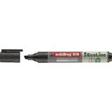 Renas Store Edding 29 Ecoline Beyaz Yazı Tahtası Kalemi, Siyah, 1 Kalem, Kesik Uç, Yeniden Doldurulabilir