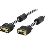 Renas Store Ednet 84530 1.8 Metre VGA To VGA Monitör Kablosu, 28AWG Örgülü VGA Kablosu